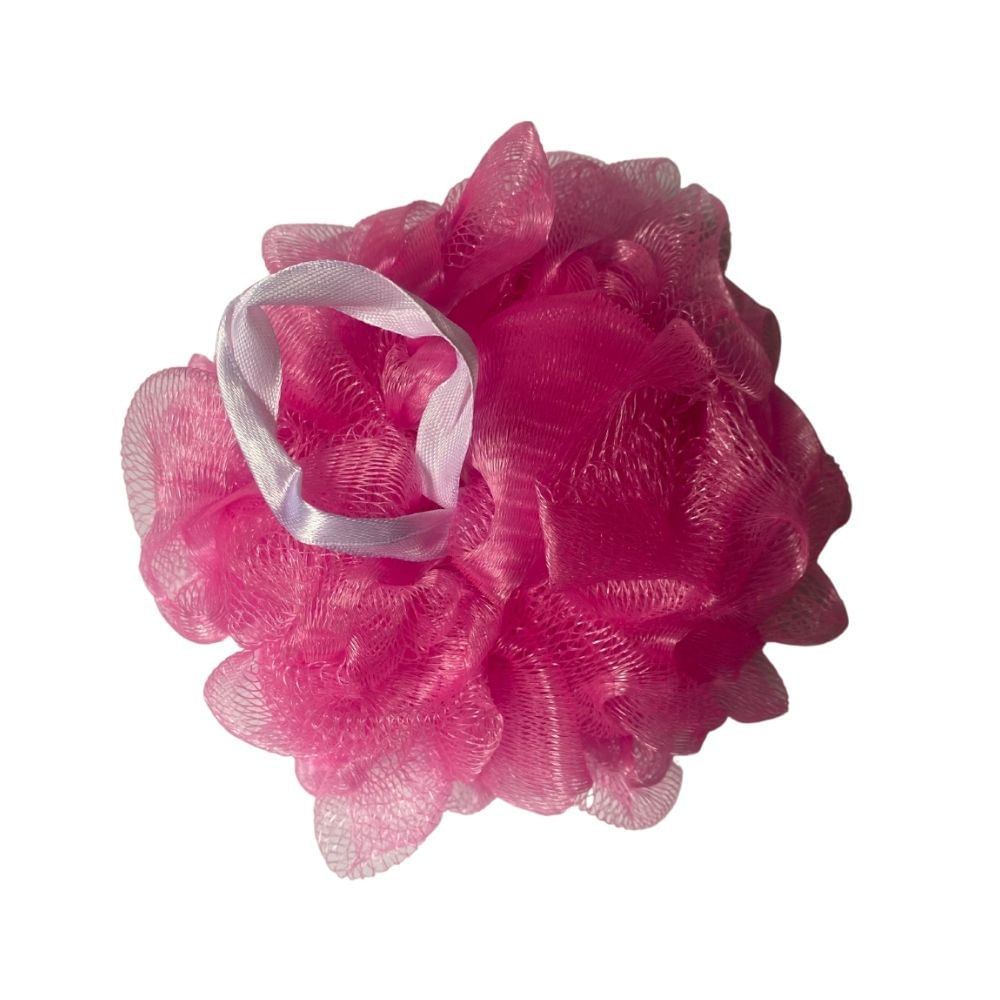 Esponja Banho Pink Tamanho Extra Grande 60g