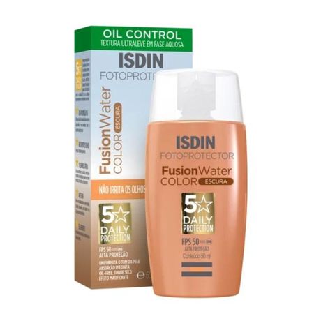 Isdin-Fusion-Water-5-Stars-Color-Escuro-FPS-50-50ml--1