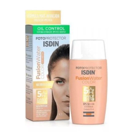 Protetor-Solar-Facial-Isdin-Fusion-Water-FPS50-50ml-+-Sérum-Facial-Vitamina-C-Fermeté-30ml--1