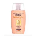 Protetor Solar Facial Isdin Fusion Water FPS50 50ml + Sérum Facial Vitamina C Fermeté 30ml