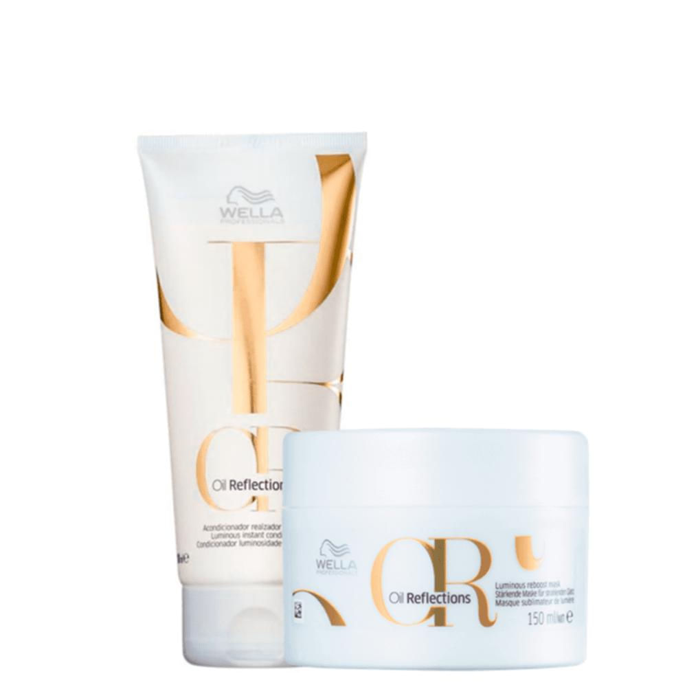 Oil Reflections Condicionador 250ml e Máscara 150ml Wella