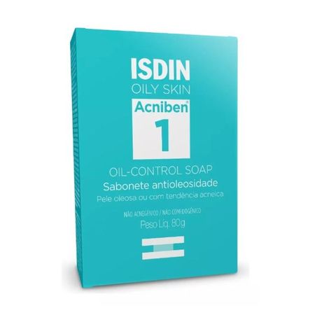 Isdin-Acniben-1-Oily-Skin-Sabonete-Antioleosidade-80g--1