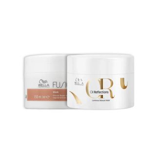 Kit Mascara Fusion e Oil Reflection 150ml - Wella
