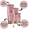 Eudora Siage Nutri Rose Kit Shampoo + Condicionador + Leave-in Kit