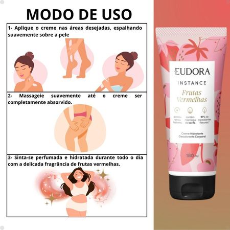 Kit-Eudora-Instance-Creme-Desodorante-Corporal---Frutas-Vermelhas-+-Marácuja-+-Cereja-e-Amêndoas--4