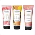 Kit Eudora Instance Creme Desodorante Corporal - Frutas Vermelhas + Marácuja + Cereja e Amêndoas