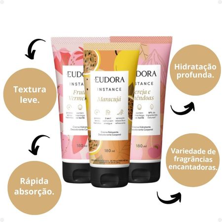 Kit-Eudora-Instance-Creme-Desodorante-Corporal---Frutas-Vermelhas-+-Marácuja-+-Cereja-e-Amêndoas--3