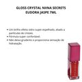 Gloss Crystal Niina Secrets Eudora Jaspe 7ml