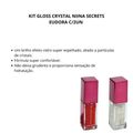 Kit Gloss Crystal Niina Secrets Eudora - Jaspe + Moon Stone