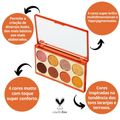 Paleta de Sombras Eudora Niina Secrets Orange Secrets 5,6g