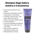 Shampoo Siage Eudora Acelera O Crescimento 250ml