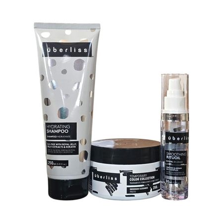 Kit-Avlon-Uberliss-Hydrating---Shampoo-250ml-+-Máscara-Temporary-Obsidian-Elegance-250g-+-Smoothing-Rituoil-30ml--1