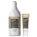 Kit Lowell Bioplastia (in) - Shampoo 1 Litro e Leave-In 120ml + Válvula Pump