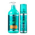 Kit Lowell Cacho Mágico - Shampoo Funcional 500ml + Fluído Ativador de Cachos 200ml