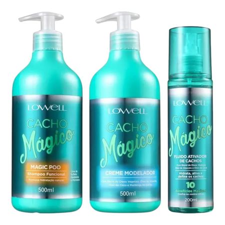 Kit-Lowell-Cacho-Mágico-Shampoo-500ml-+-Creme-Modelador-500g-+-Fluído-Ativador-200ml--1