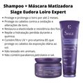 Kit  Siage Eudora Loiro Expert - Shampoo + Máscara Matizadora