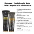 Kit Siage Eudora Regeneração Pós Química - Shampoo + Condicionador