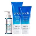 Kit Lowell Ends Regenerador Shampoo 240ml + Máscara 200ml + Booster 100ml