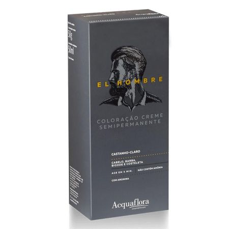 Coloração-Creme-Semipermanente-Acquaflora-El-Hombre-Castanho-claro--1