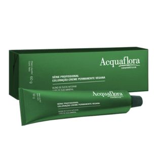 Coloração Creme Acquaflora Vegana 7.0 Louro Natural 60g
