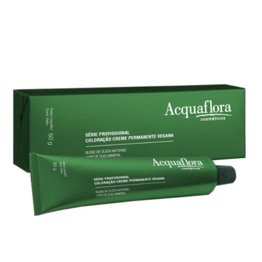 Coloração Creme Acquaflora Vegana 7.44 Louro Natural Cobre Intenso 60g