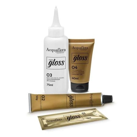 Coloração-Creme-Acquaflora-Kit-Hidra-Gloss-2.8-Preto-Azulado--3