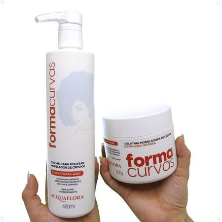 Kit-Acquaflora-Forma-Curvas:-Gelatina-Modeladora-Intensa-E-Creme-Modelador-De-Crespos--3