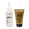 Coloração Creme Acquaflora Kit Hidra Gloss 1.0 Preto