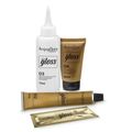 Coloração Creme Acquaflora Kit Hidra Gloss 6.1 Louro Escuro Acinzentado