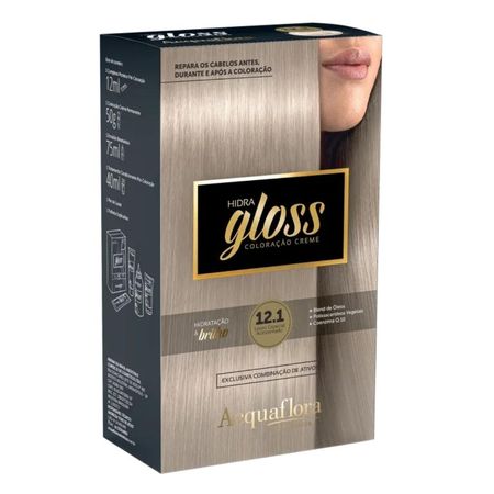Coloração-Creme-Acquaflora-Kit-Hidra-Gloss-12.1-Louro-Especial-Acinzentado--1