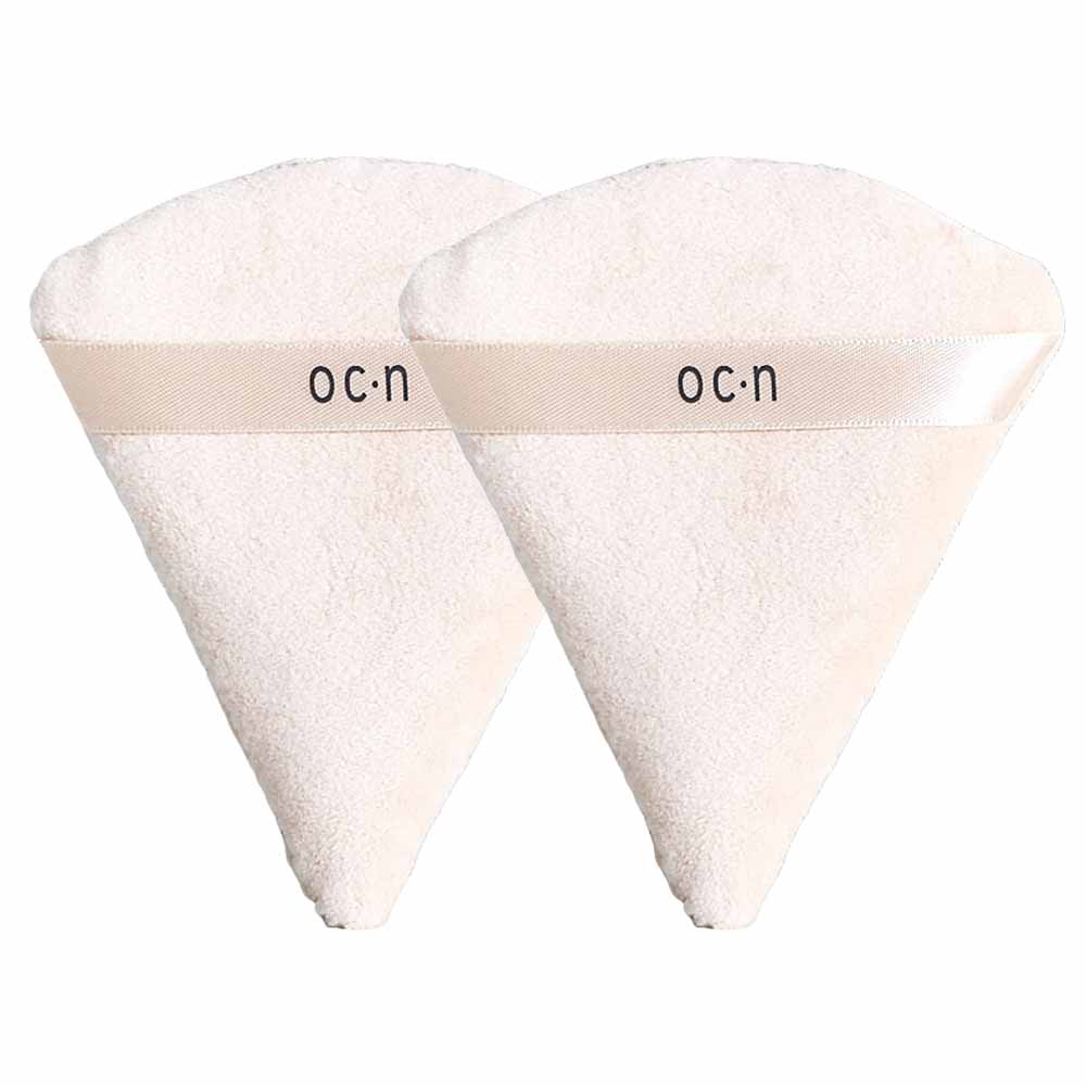 Océane Powder Puff Esponja para Acabamento Kit com 2 Unidades