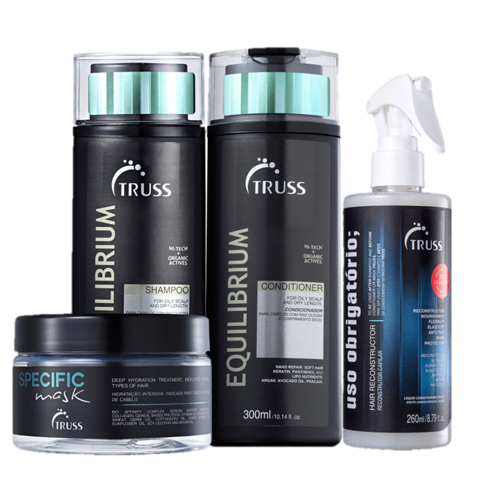 Kit Truss Equilibrium Specific Obrigatorio (4 Produtos)