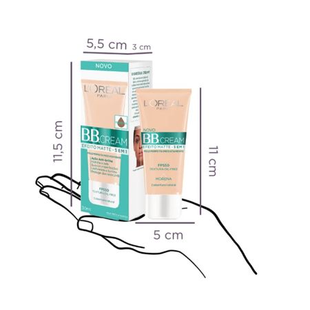 L'Oréal-Paris-5-em-1-Efeito-Matte-FPS-50-Morena-BB-Cream-30g--3