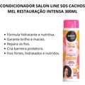 Condicionador Salon Line Sos Cachos Mel Restauração Intensa 300ml