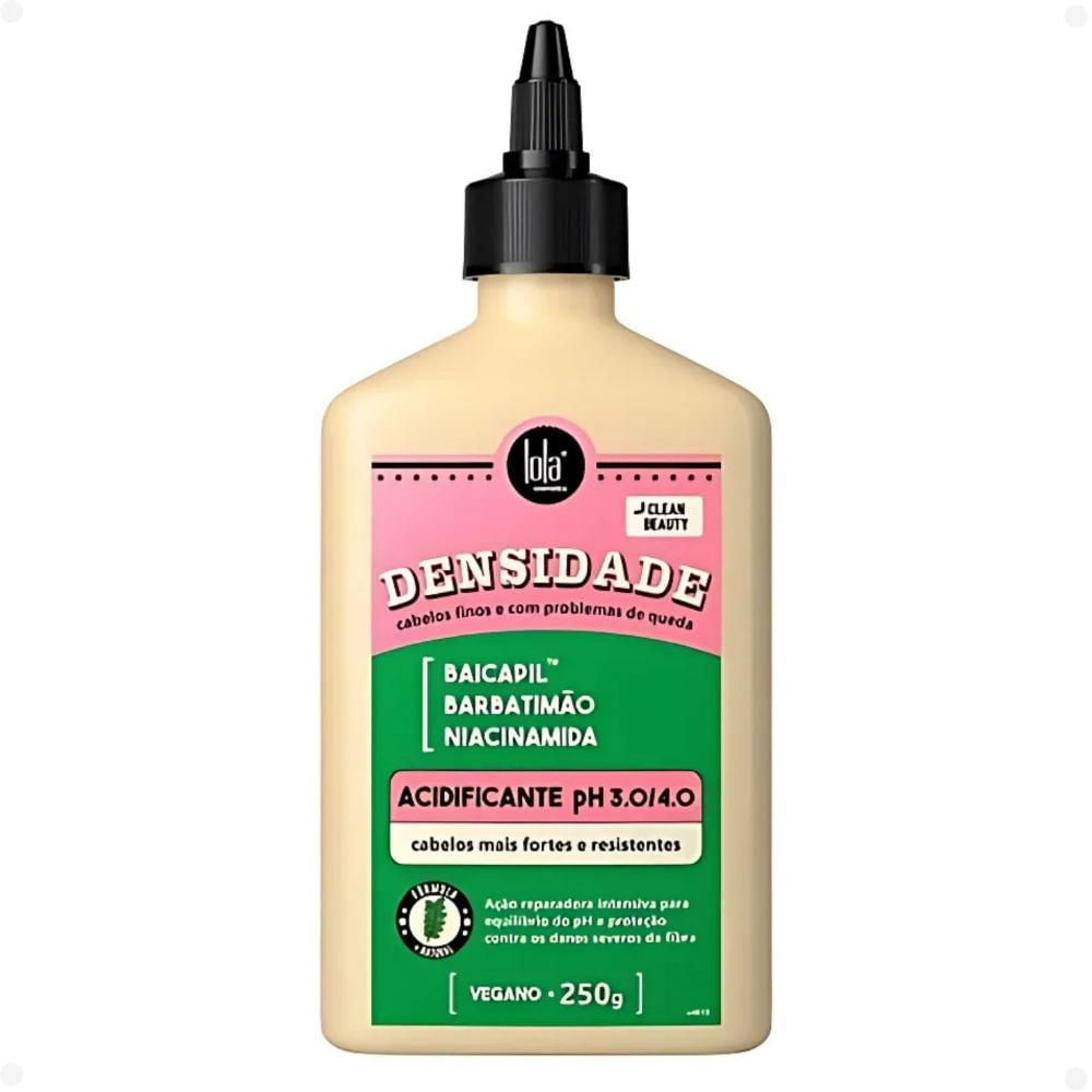 Acidificante Densidade Cabelos Fortes e Resistentes Lola 250g