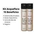 Kit Shampoo + Condicionador Acquaflora 15 Benefícios