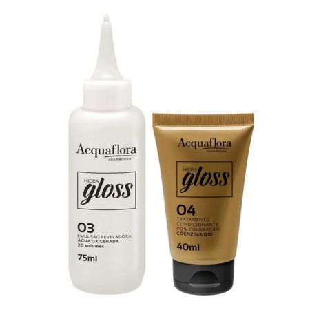 Coloração-Creme-Acquaflora-Kit-Hidra-Gloss-6.0-Louro-Escuro--5