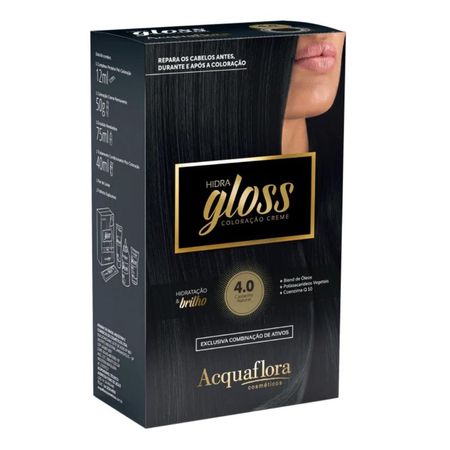 Coloração-Creme-Acquaflora-Kit-Hidra-Gloss-4.0-Castanho-Natural--1