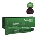 Coloração Creme Acquaflora Vegana 44.62 Castanho Natural Vermelho Violeta Especial 60g
