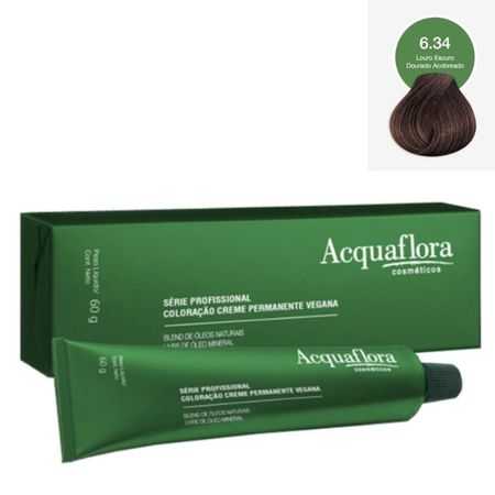 Coloração-Creme-Acquaflora-Vegana-6.34-Louro-Escuro-Dourado-Acobreado-60g--2