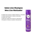 Shampoo Matizador Salon Line Meu Liso 300g Loiro