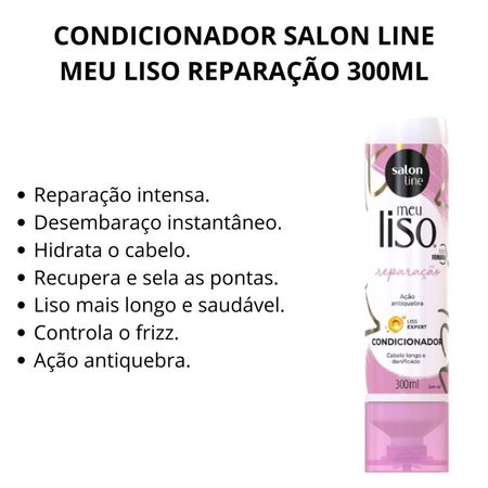 Condicionador-Salon-Line-Meu-Liso-Reparação-300ml--3