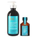 Moroccanoil Creme de Pentear 300ml + Óleo 25ml