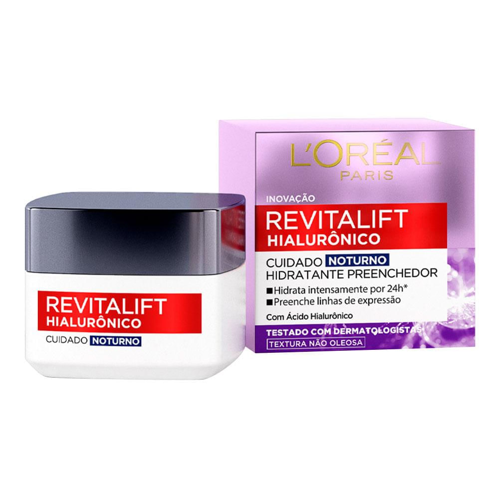 Revitalift Hialurônico Noite 49g - Loreal