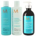 Moroccanoil Hydrating Shampoo 250ml + Condicionador 250ml + Creme para Pentear 300ml