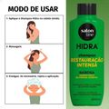 Kit Salon Line Hidra Babosa Restauração Intensa - Shampoo + Condicionador