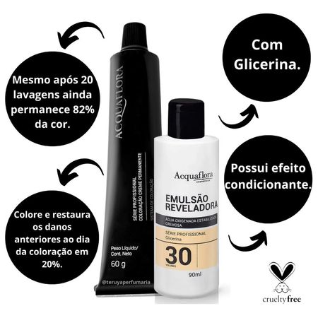 Coloração-Acquaflora-7.1-60g-+-Água-Oxigenada-30-Volumes-90ml--3