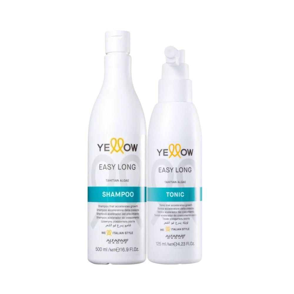 Kit Yellow Easy Long Kit Shampoo 500ml + Tônico 125ml
