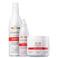 Kit Yellow Color Care Trio Shampoo 500ml + Máscara 500ml + Leave-in 125ml