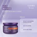 Kit Eudora Siàge Liso Intenso Shampoo Máscara Leave-in (3 produtos)